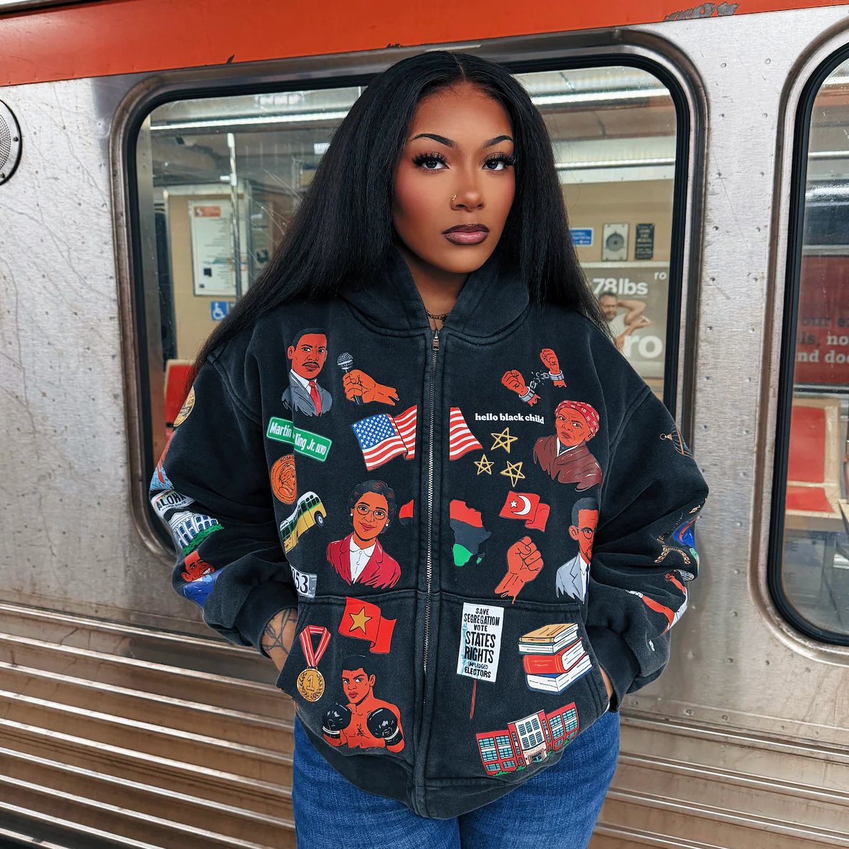 'Beyond February' Hoodie - Image 3