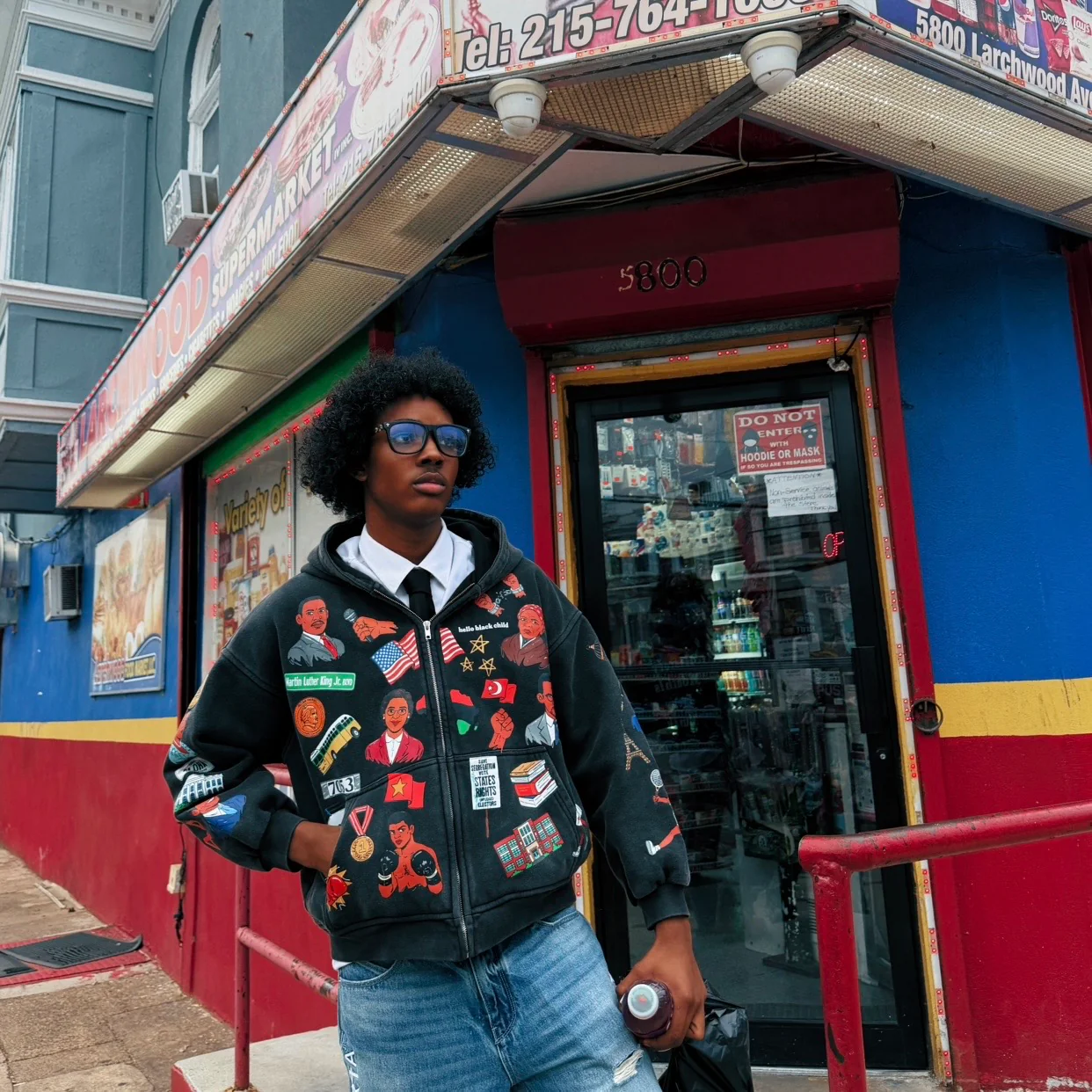 'Beyond February' Hoodie - Image 5