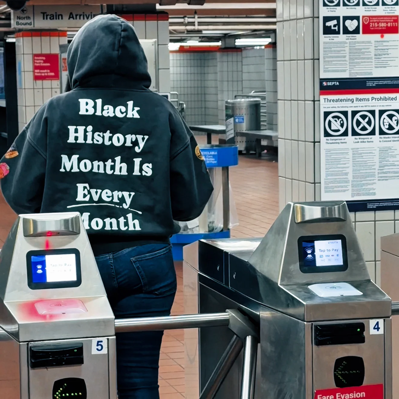 'Beyond February' Hoodie - Image 6