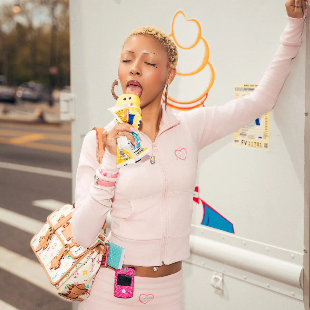 'Cyber Crush' Jacket (strawberry) - Image 5