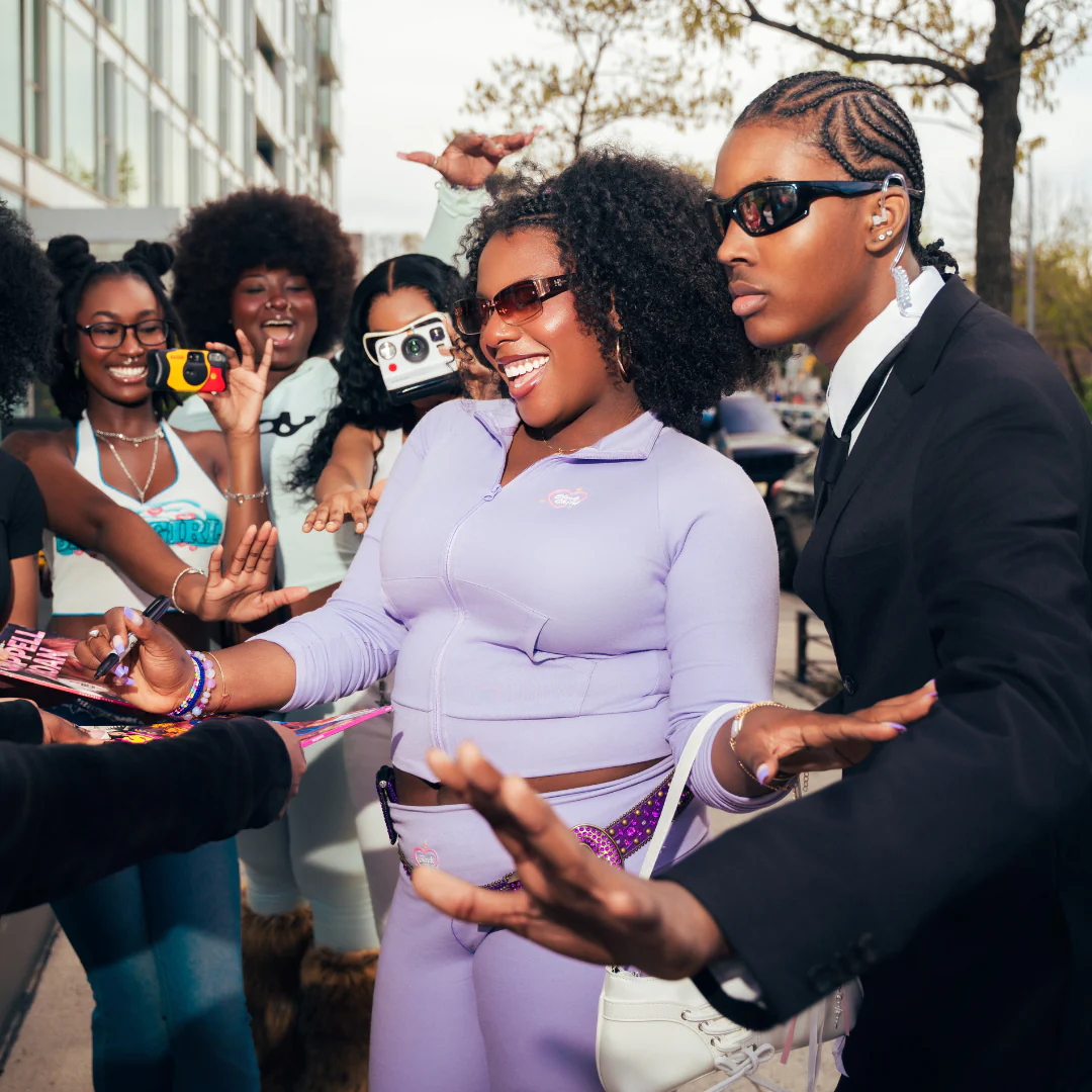 'Cyber Crush' Jacket (grape) - Image 3