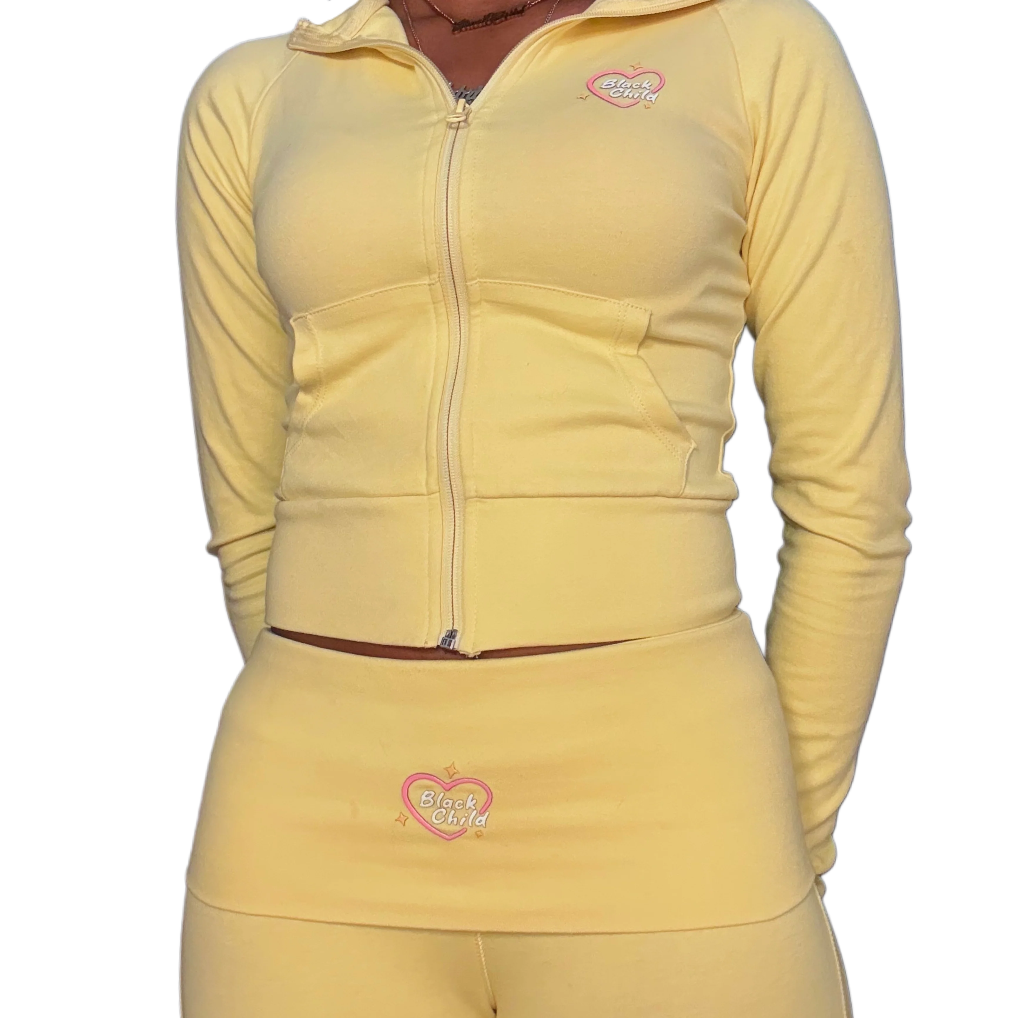 'Cyber Crush' Jacket (lemon) - Image 3