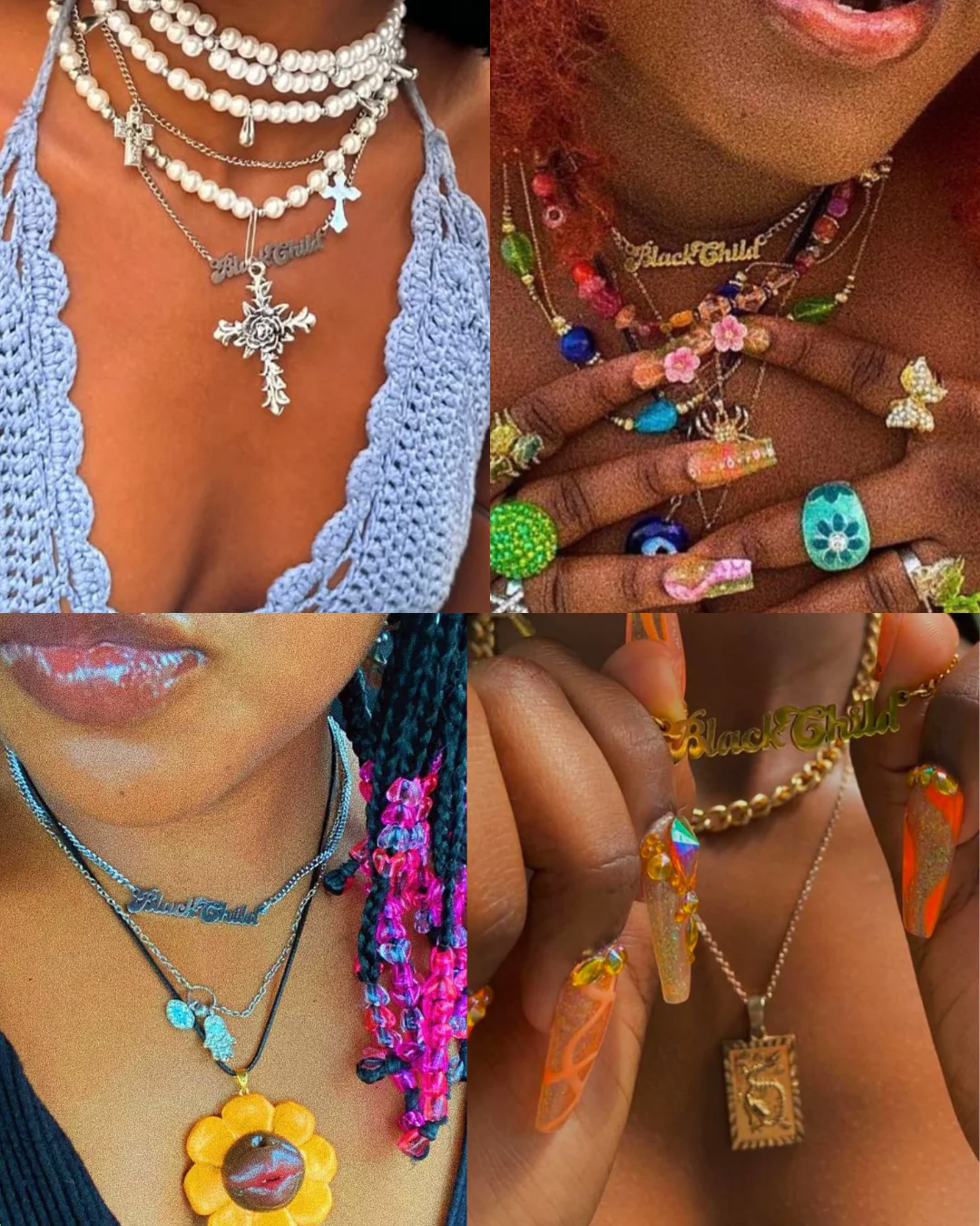 "BlackChild" Necklace - Image 3