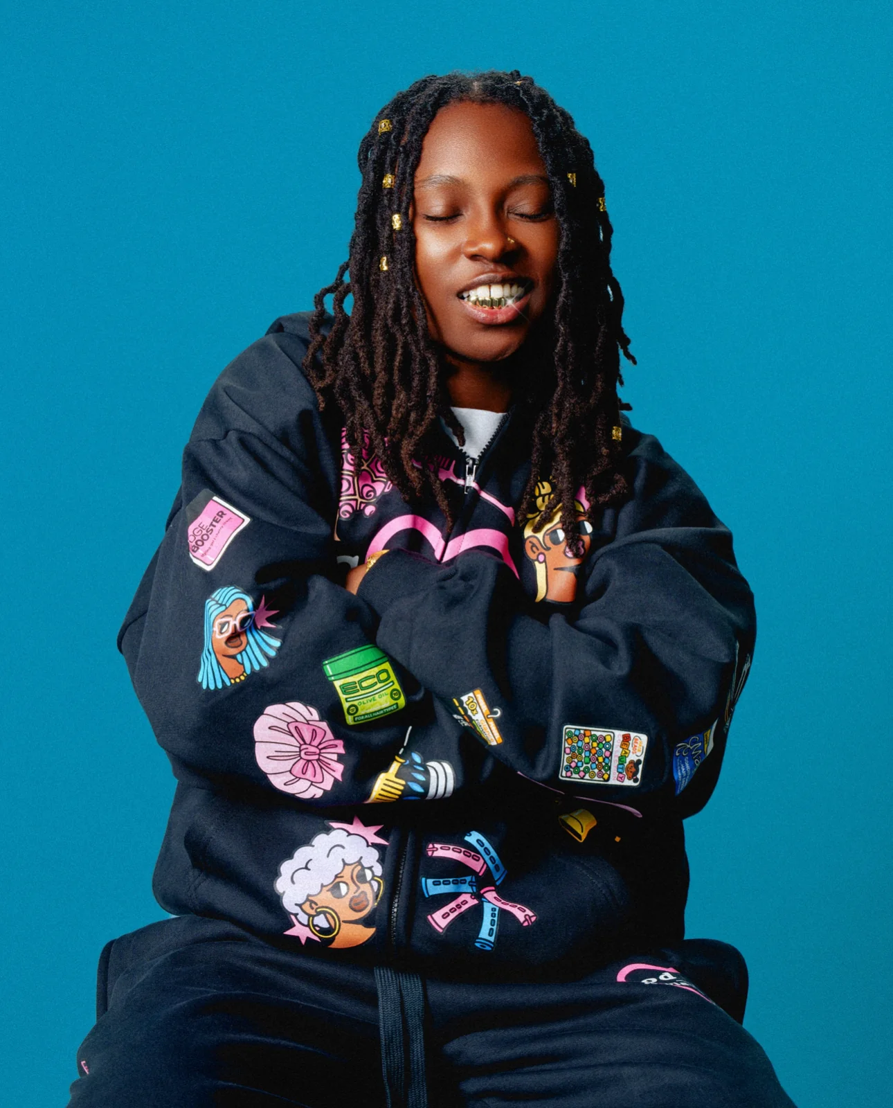 'Good Hair' Jacket (black) - Image 5