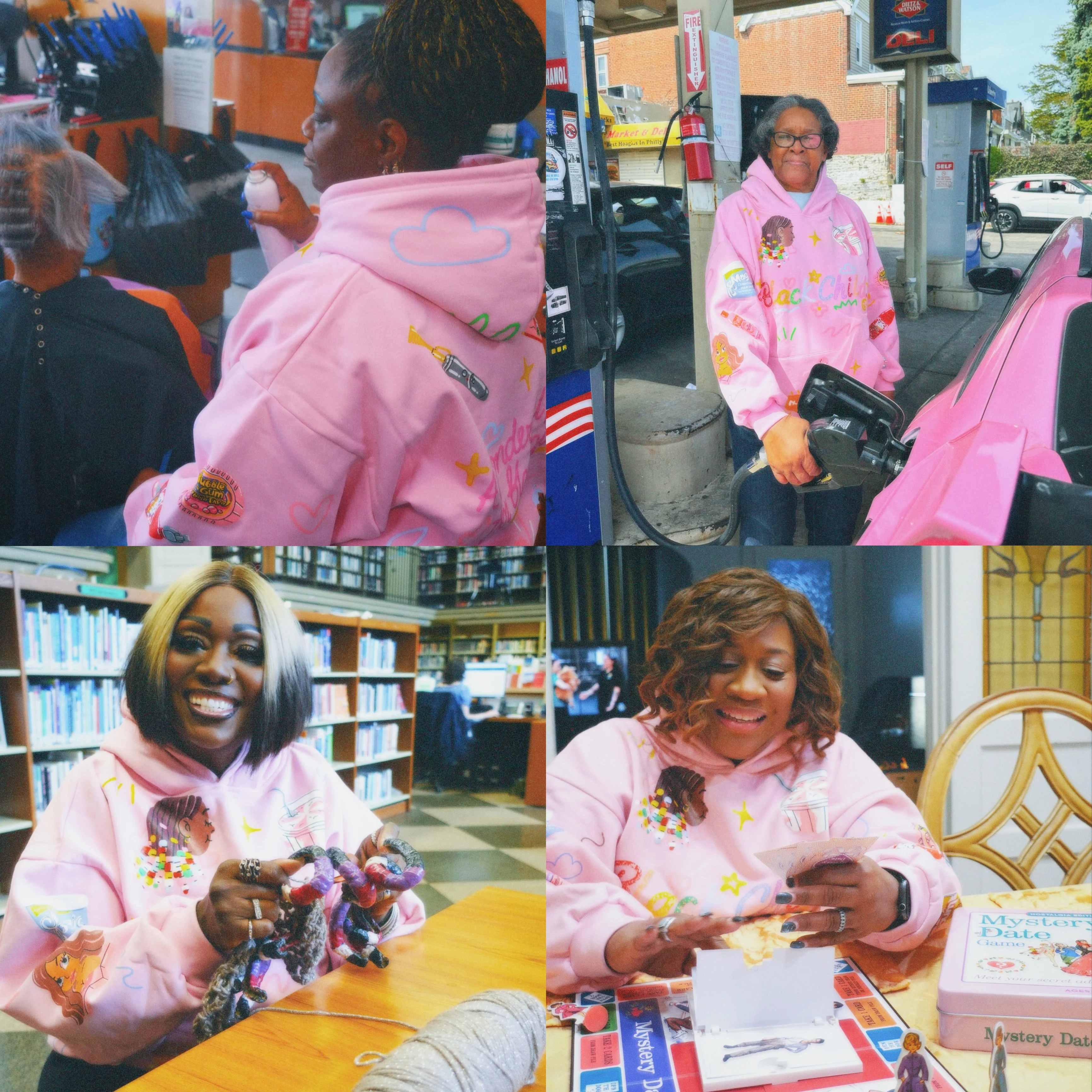 The Childhood Hoodie (Baby Pink) - Image 4