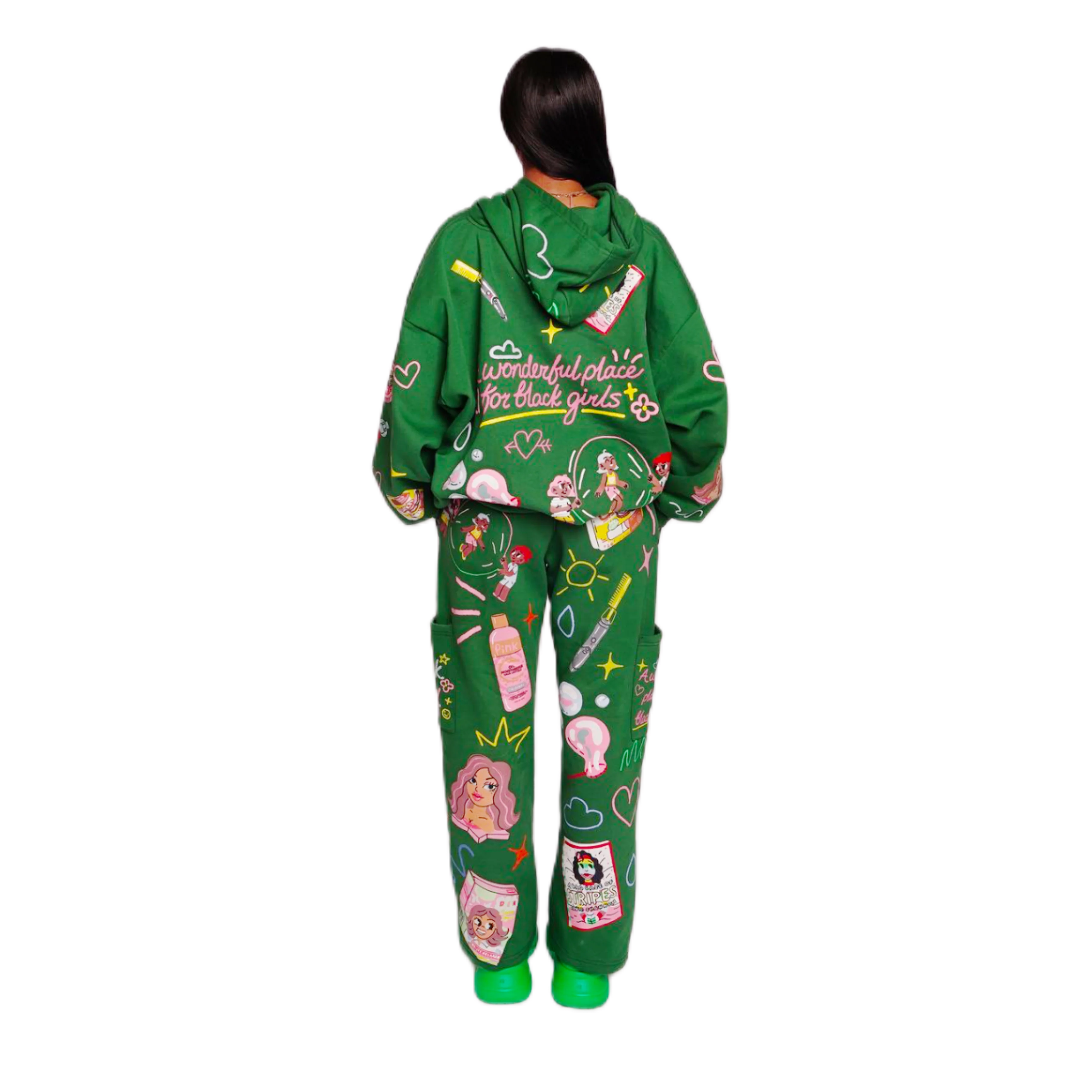 The Childhood Hoodie (Pine Green) - Image 8