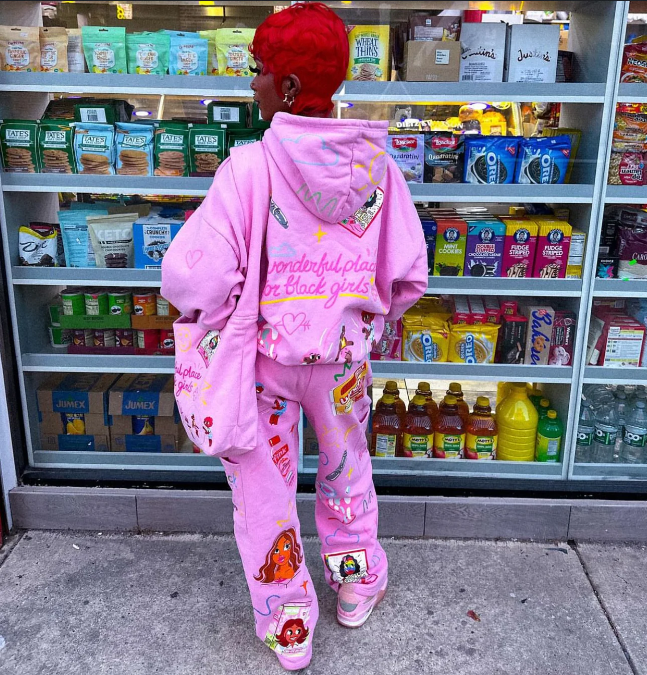 The Childhood Sweatpants (Baby Pink) - Image 5