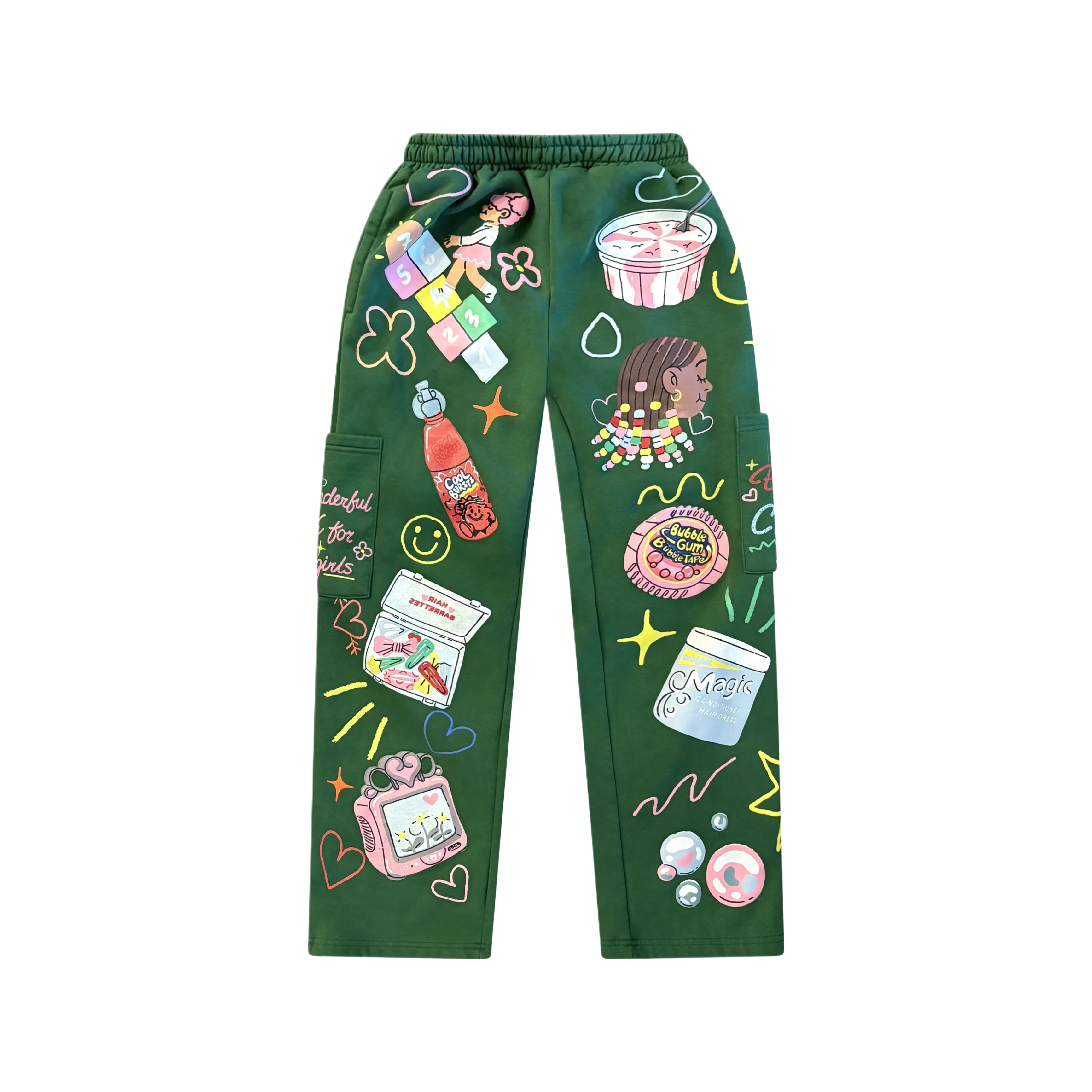 The Childhood Sweatpants (Pine Green) - Image 3